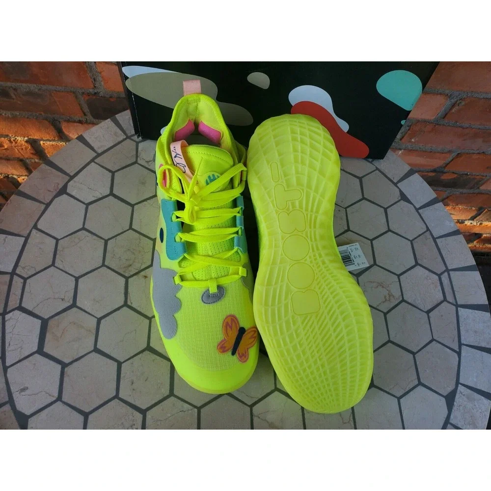 Adidas Harden Vol. 5 Futurenatural Solar Yellow Volt Mens Size 15 FY2118 Rare‎